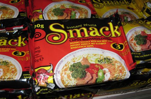 Smack instant noodles