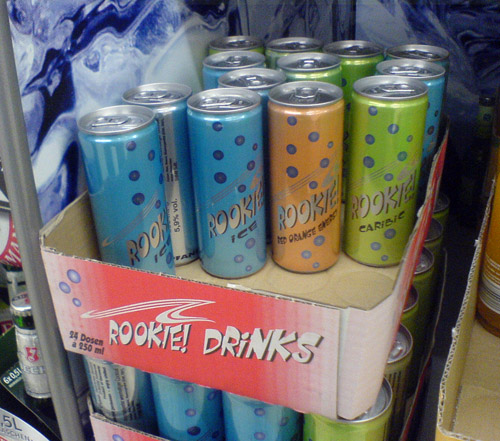 Rookie alco-pops for beginning drinkers